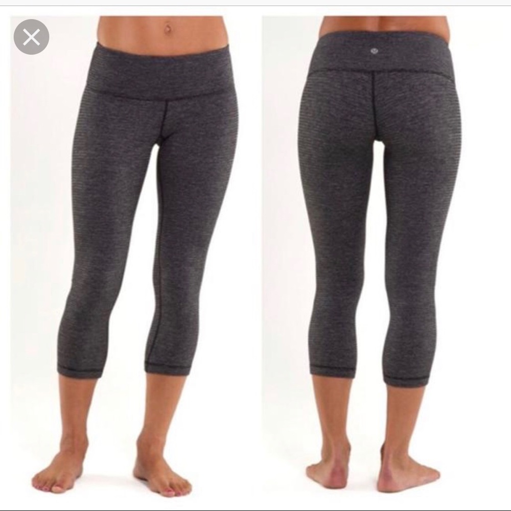 Lululemon Wunder Under REVERSIBLE Crop